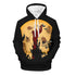 halloween hoodies Casual Scary Halloween 2019 Slim Fit sweatshirt Top Moon Night Castle - menochic